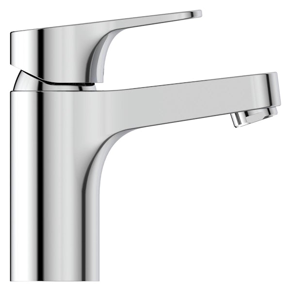 Ideal Standard Cerabase single lever basin mixer tap with click waste