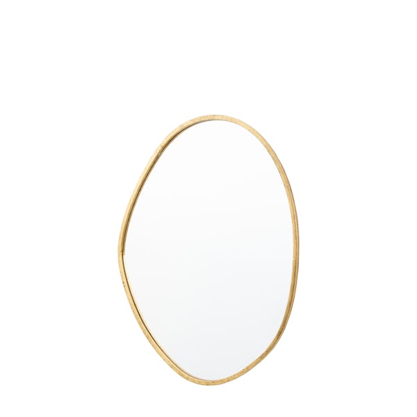 Accents Chattenden mirror in gold 900 x 700mm
