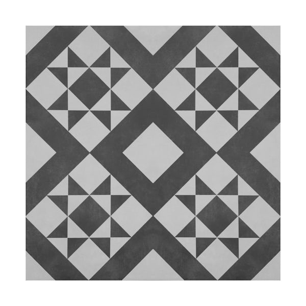 British Ceramic Tile Retro feature floor tile 331mm x 331mm