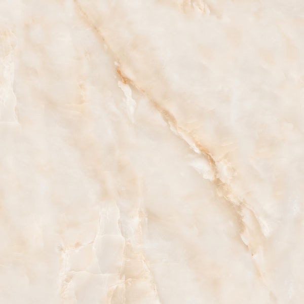 Calcolo Claud rose polished glazed porcelain wall and floor tile 600 x 600mm