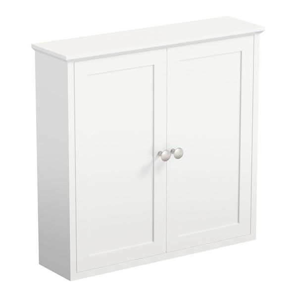 Camberley White Wall Mounted Cabinet