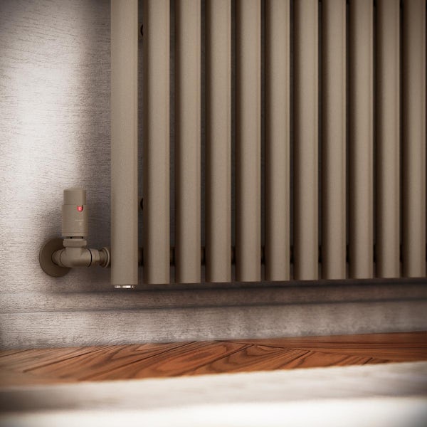 Terma Rolo-Room horizontal radiator quartz mocha