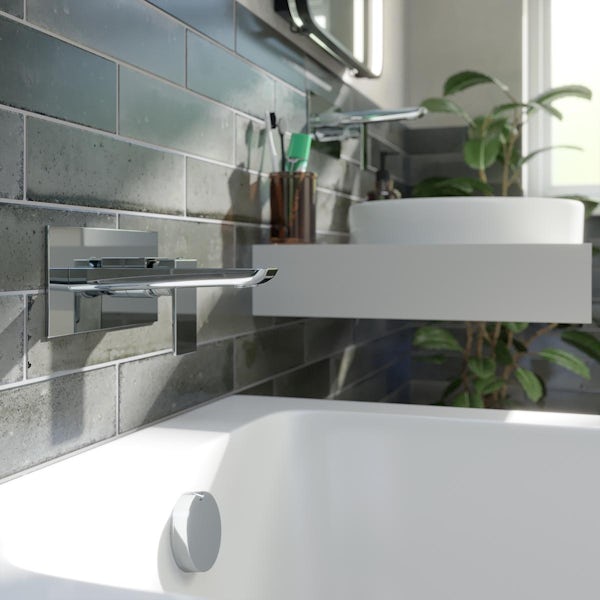Mode Foster II wall mounted bath mixer tap