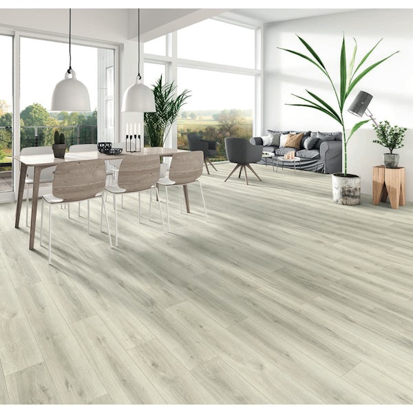Kronostep Atlantic Orchid Oak 48 hrs splash resistant laminate flooring