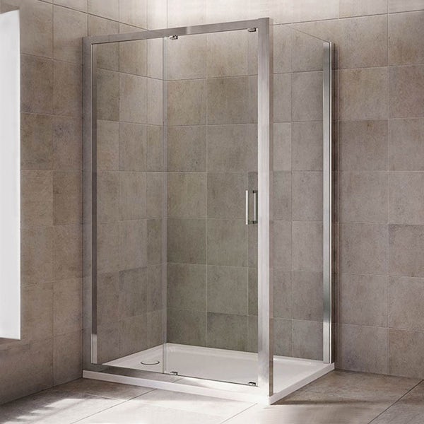Mira Leap rectangular sliding shower enclosure