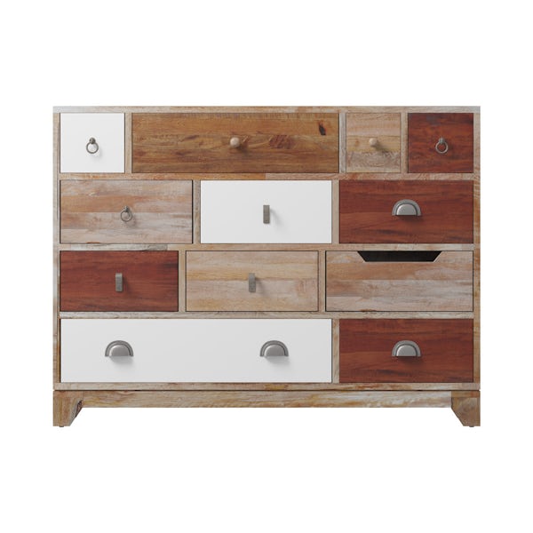 Weston neutral 12 drawer chest