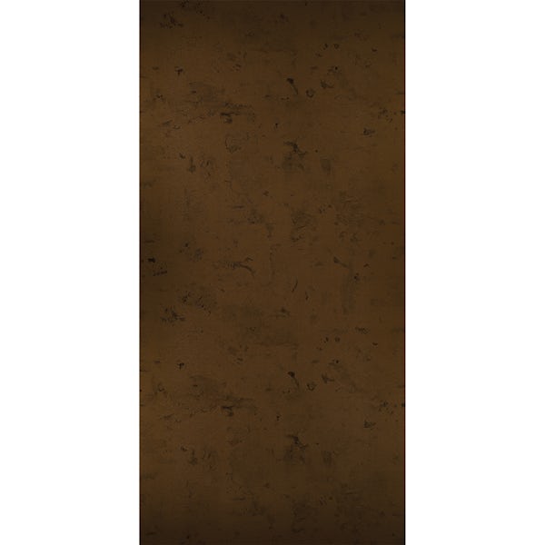 Showerwall Oxidised Copper waterproof proclick shower wall panel