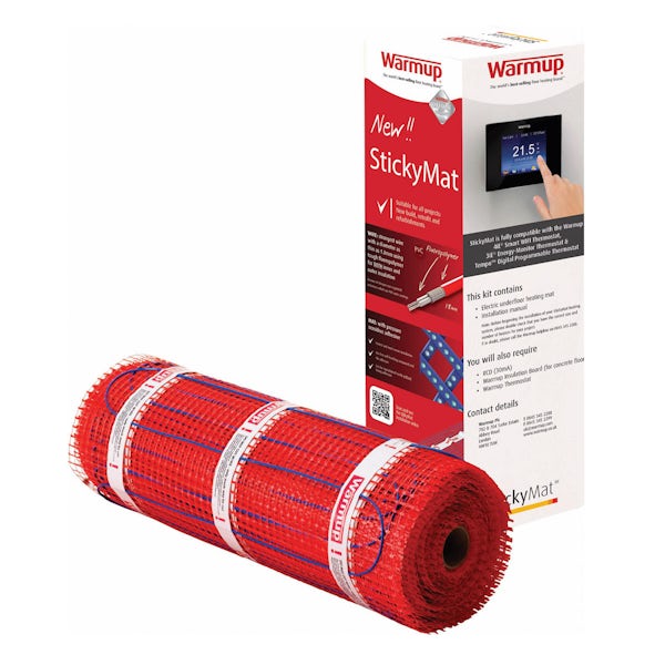 Warmup StickyMat underfloor heating mat 150w