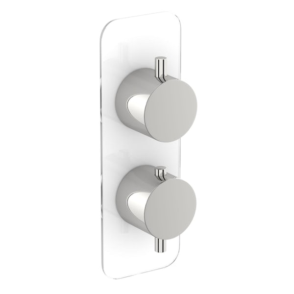 Mode Austin twin thermostatic shower valve offer pack