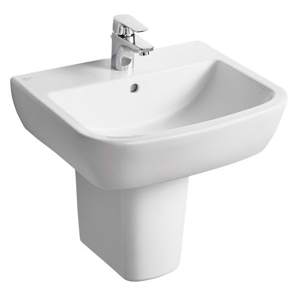 Ideal Standard Tempo complete left handed shower bath suite 1700 x 800