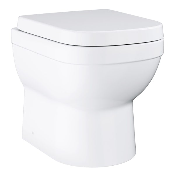 Grohe Euro Ceramic floorstanding toilet with soft close seat