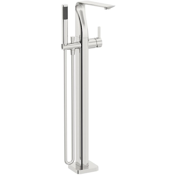 Mode Calatrava chrome freestanding bath shower mixer tap