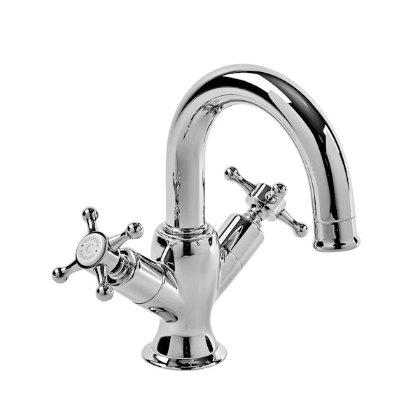 The Bath Co. Aylesford Traditional basin and bath mixer tap pack