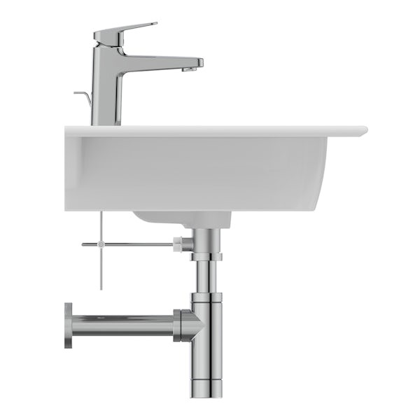 Ideal Standard i.life A 1 tap hole wall hung and vanity basin 840mm