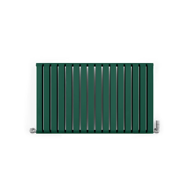 Terma Warp-Room horizontal matt green radiator