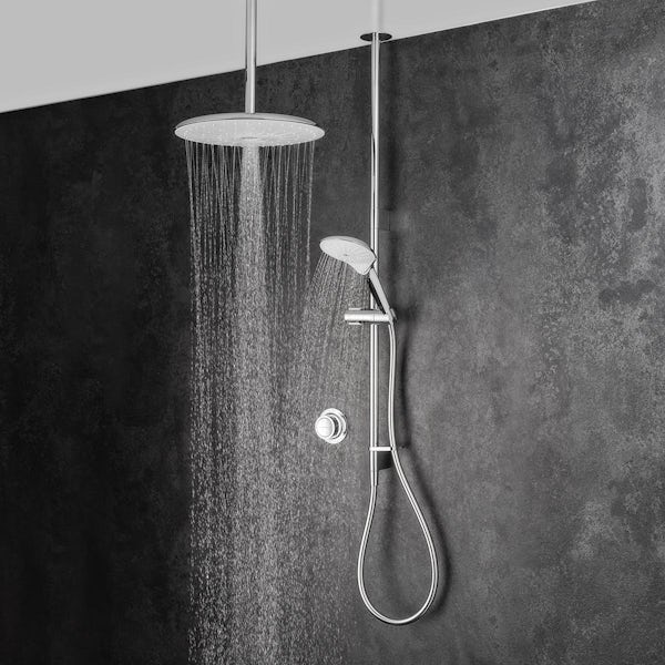 Mira Mode Maxim dual ceiling fed digital shower for high pressure and combi