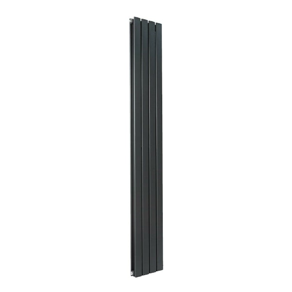 The Heating Co. Athena anthracite double vertical flat panel radiator