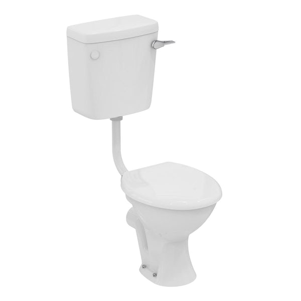 Armitage Shanks Magnia low level toilet pack with Unison economy seat