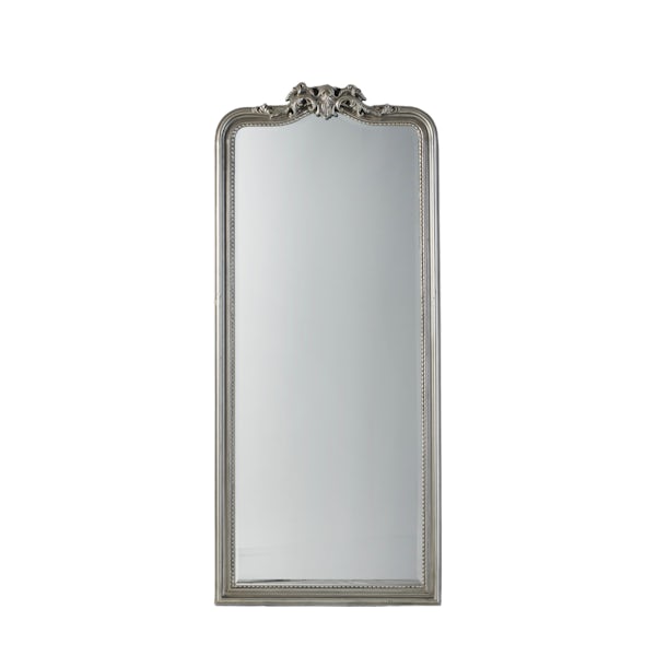 Accents Cagney mirror in silver 1900 x 800mm