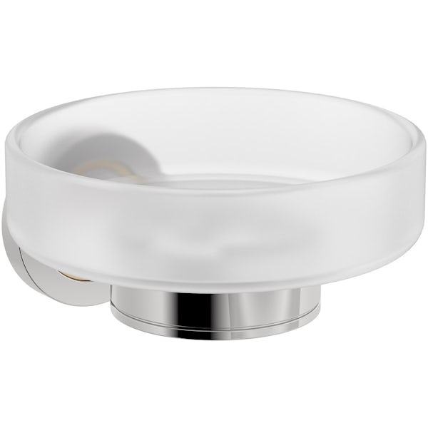 Accents premium traditional soap dish and holder
