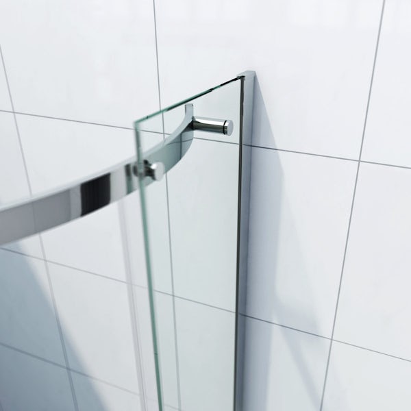 Infiniti 8mm One Door Quadrant Shower Enclosure 800