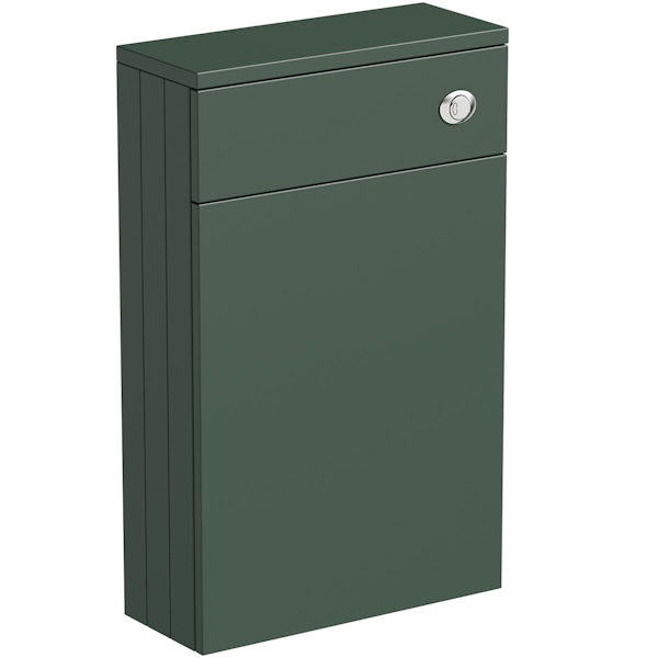 The Bath Co. Ascot green back to wall toilet unit 500mm