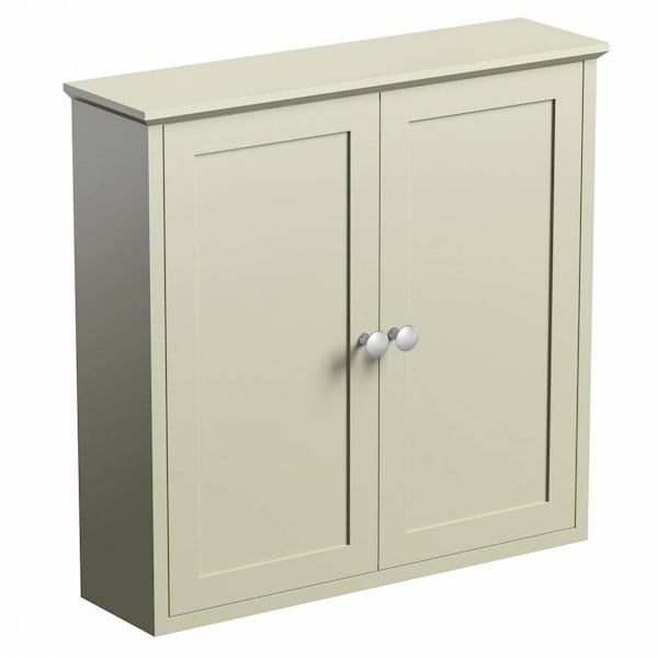 Camberley Sage Wall Mounted Cabinet