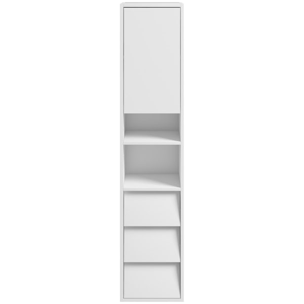 Mode Cooper white wall hung cabinet 1400 x 300mm