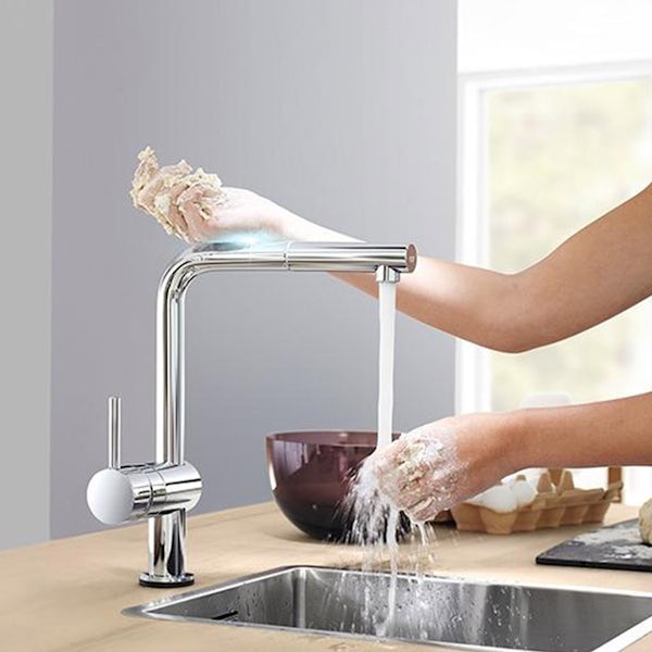 Grohe Minta Touch L spout kitchen tap