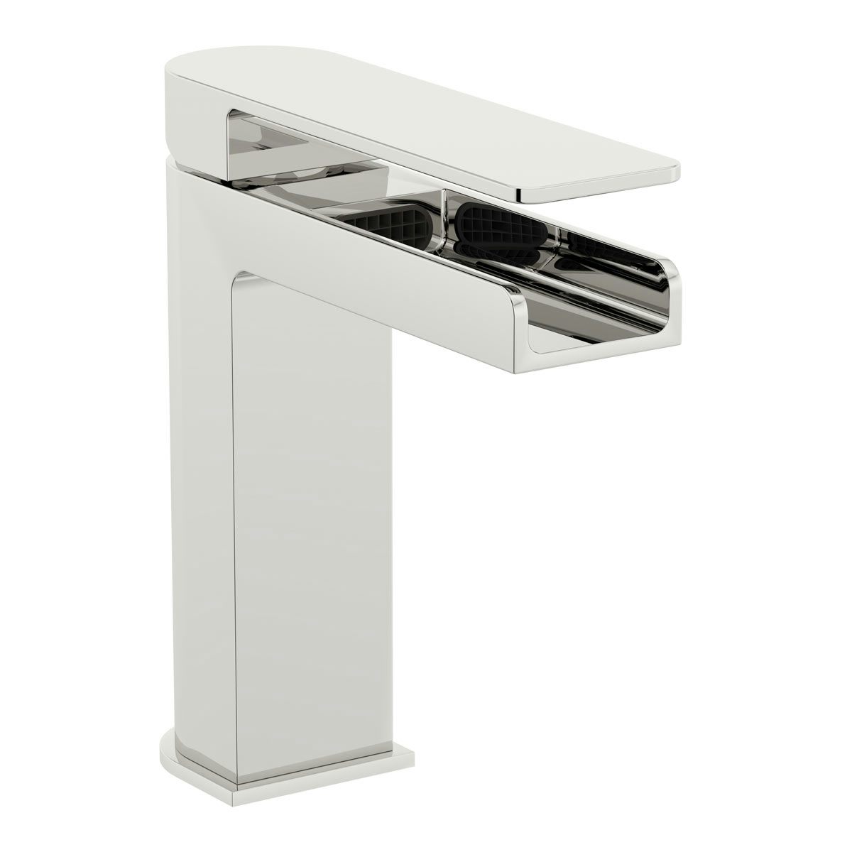 Mode Cooper waterfall basin mixer tap with unslotted waste
