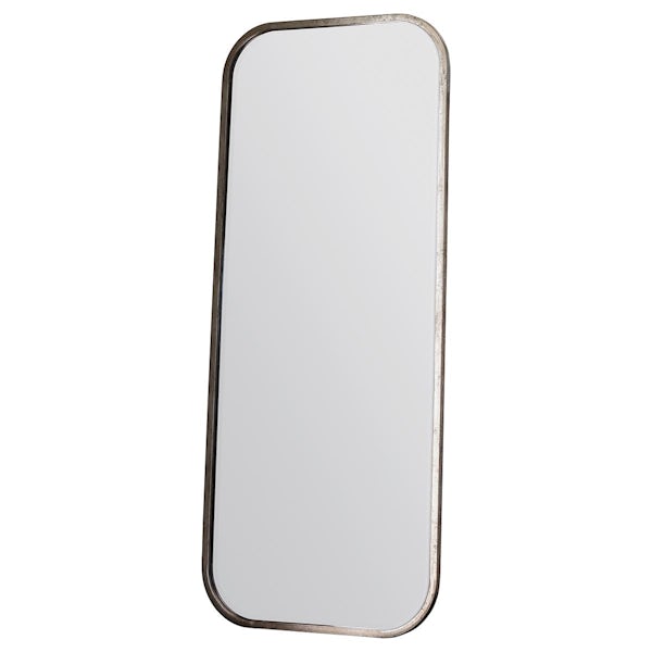 Accents Logan curved champagne leaner mirror 1565 x 655mm