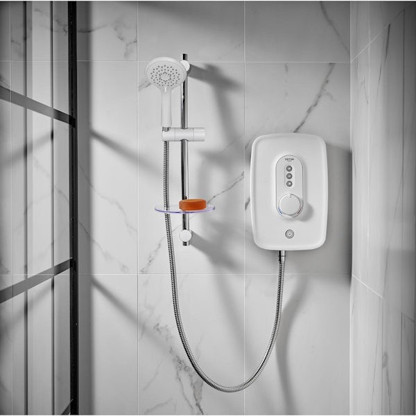 Triton Danzi white electric shower 8.5kW