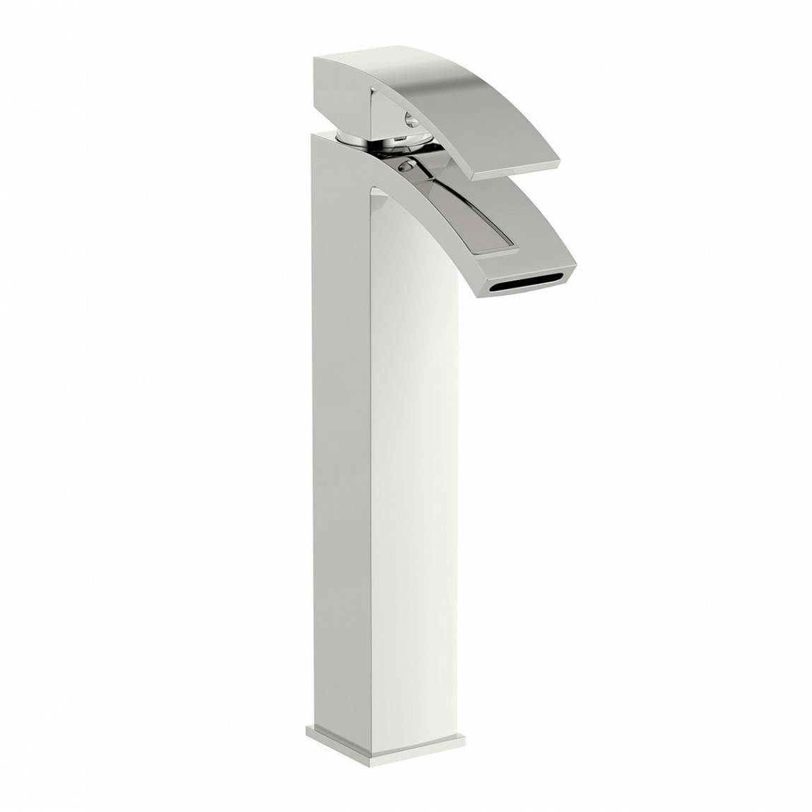 Orchard Wye high rise counter top basin mixer tap with unslotted waste