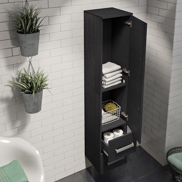 Orchard Wye essen furniture package with wall hung vanity unit 600mm