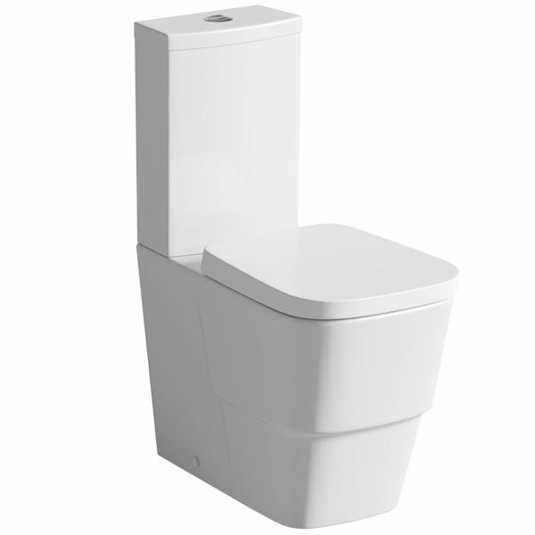 Foster Close Coupled Toilet inc Luxury Soft Close Seat