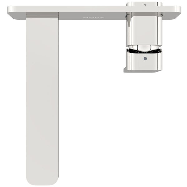 Mode Spencer square wall mounted basin mixer tap