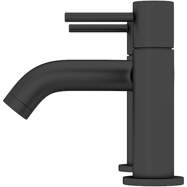 Mode Douglas black bath mixer tap