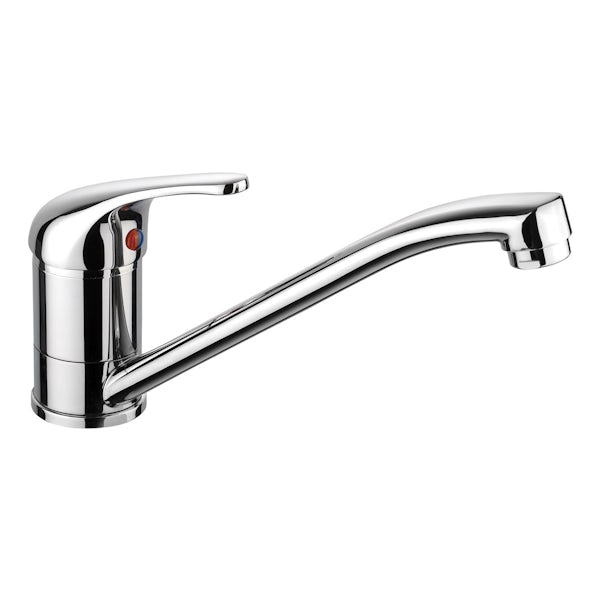 Leisure Aquaflow 3 single lever kitchen tap