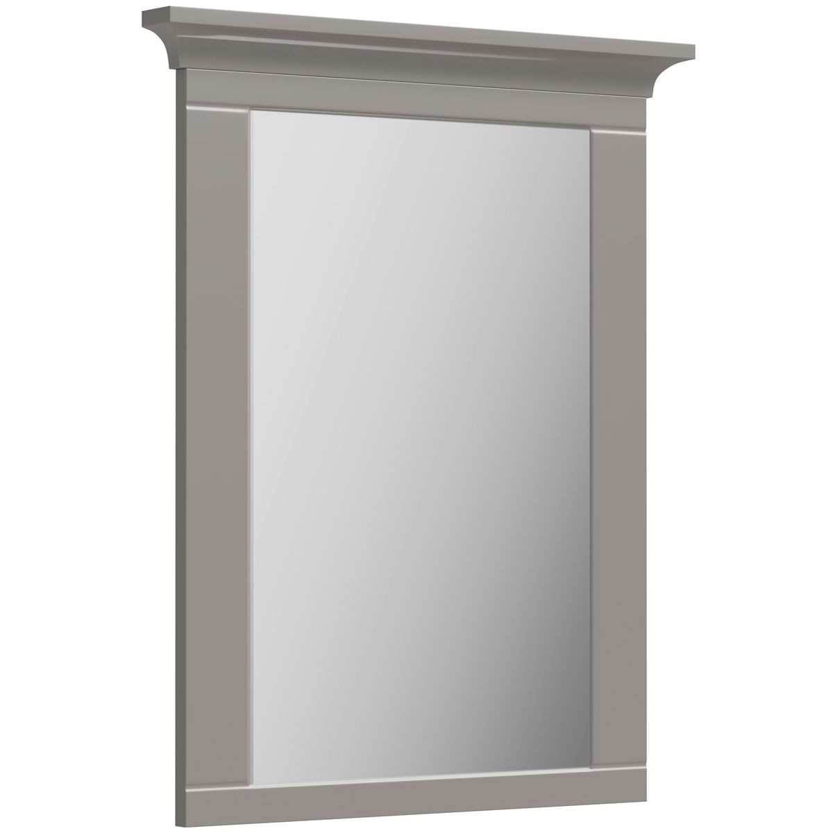 Orchard Winchester graphite grey bathroom mirror 750 x 600mm