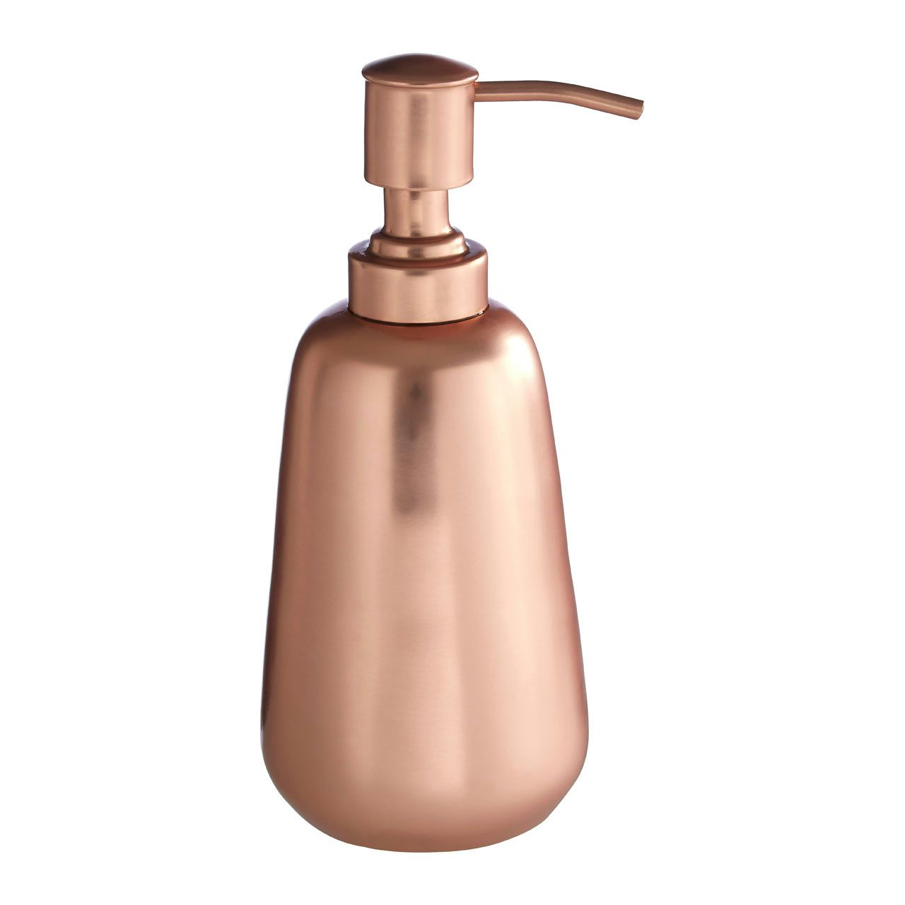 Accents Madison shine copper finish soap dispenser