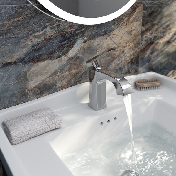 The Bath Co. Longleat chrome basin mixer tap