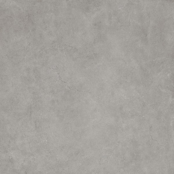 Calcolo Horsham dark grey matt porcelain wall and floor tile 1000 x 1000mm
