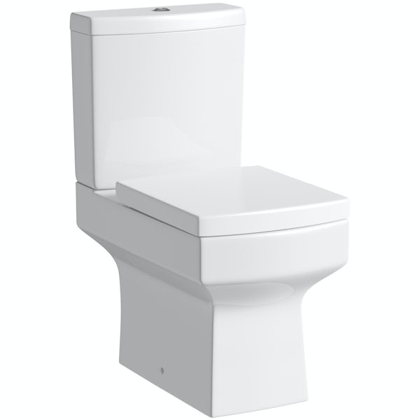 Orchard Wye bathroom suite with left handed L shaped shower bath 1700 x 850