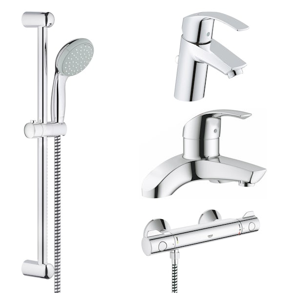 Grohe Main bathroom tap and shower set