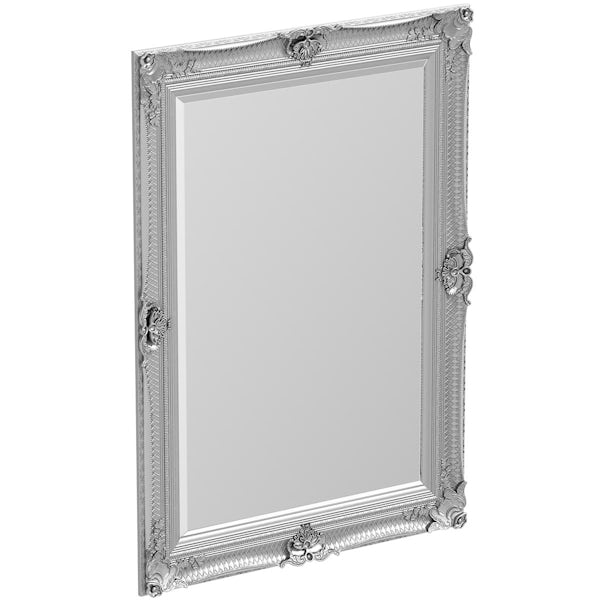 Accents Abbey baroque silver mirror 790 x 1095mm