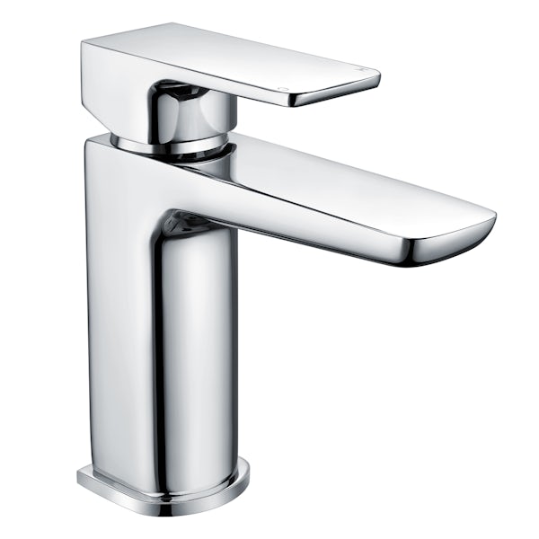 Mode Meier grey floorstanding vanity unit 900mm with tap