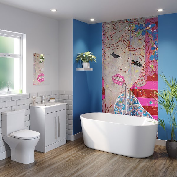 Louise Dear Brighton Belle freestanding bath suite 1500 x 700mm