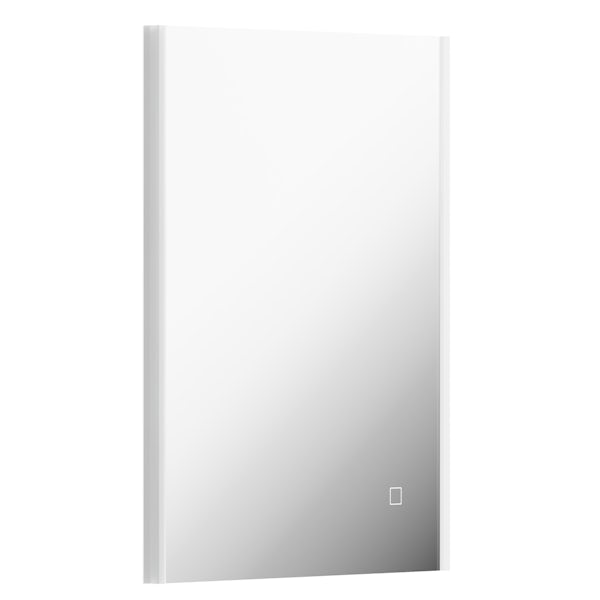 Mode Race LED illuminated mirror 500 x 390mm with demister
