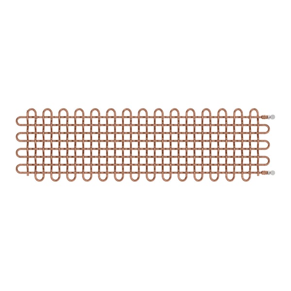PLC copper horizontal radiator 463 x 1600