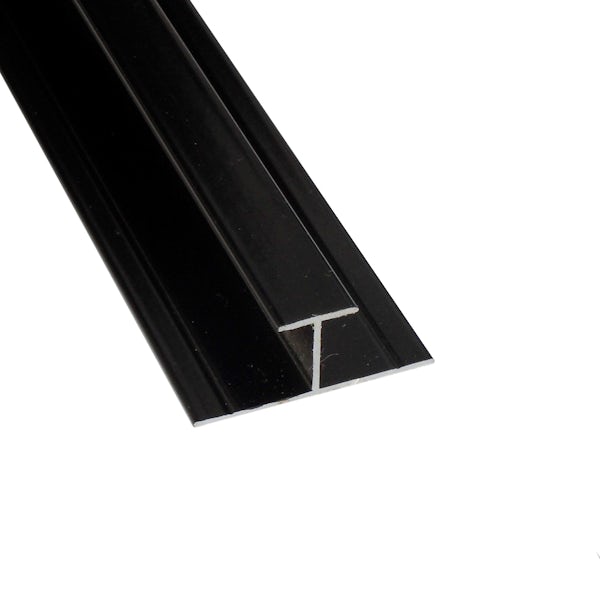 Mermaid Timeless black continuous run joint for shower wall panels 2420mm